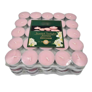 Vente en gros Lot de 50 bougies chauffe-plat parfumées de haute qualité Cire de base personnalisable Temps de combustion de 5 heures Fabriqué au Vietnam pour les mariages - Product Image 6