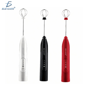 Batidora Eléctrica Recargable Portátil para Leche, Café y Huevos, Carcasa de Acero Inoxidable, USB/Batería para Uso en el Hogar y el Automóvil - Product Image 1