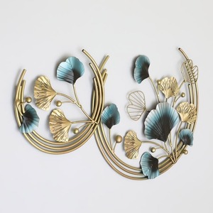 Half Moon Design Modern Iron Metal Wall Art Panel Superb Outdoor Home <b>Decorative</b> Hanging for Interior Use - Product Image 2