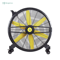 Ventilateur à tambour mobile BLDC 36 42 48 pouces avec contrôle à 7 vitesses