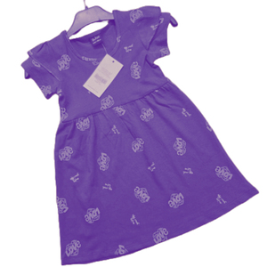 Primavera Verano niños niñas algodón AOP impreso 2025 nuevo conjunto de chaleco sin mangas informal para niñas 100% algodón Floral vestido para niños - Product Image 4