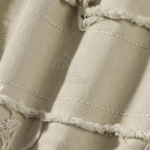 กางเกงยีนส์ผู้ชายแบบซ้อนกันสำหรับผู้ชายกางเกงยีนส์แบบเรียงซ้อนออกแบบได้ตามต้องการสไตล์ที่เป็นเอกลักษณ์ - Product Image 6