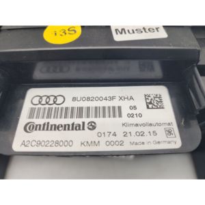 CLIMATE COMMANDI AUDI Serie Q3 (8UG) 8U0820043F (14>) - Product Image 6