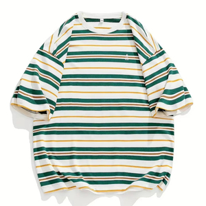 Fabricante directo 100% algodón camisetas de los hombres de calidad superior y duradero para uso al aire libre 260 gramos peso de la tela - Product Image 1