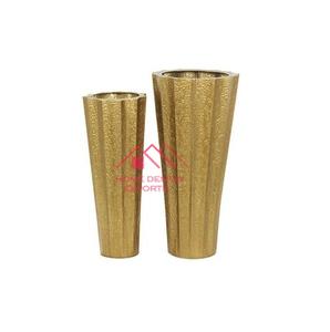 Mesa de boda y centro de mesa decoración último diseño redondo flor titular 2025 Venta caliente decorativo chapado en oro flor titular - Product Image 1