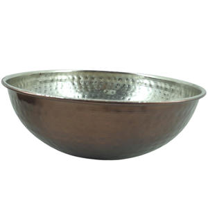 Nouveauté Lot de 2 bols de service ronds en métal nickelé de couleur verte, bol à fruits de taille moyenne pour la décoration de la cuisine, grossiste - Product Image 4