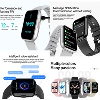 Reloj inteligente deportivo Z169 para hombres y mujeres, resistente al agua, BT, llamada, teléfono parlante, rastreador de sueño, Reloj Inteligente