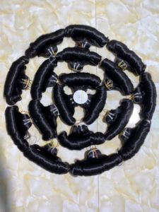 Top tissage de bob frontal de cheveux humains vietnamiens en trame à Double tirage, pas cher 13X4 13x5 13x6 fermeture à lacet frontal vietnamien Hai humain - Product Image 2