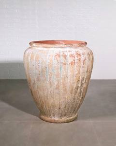 Atlantis AN046H80OW Olla de cerámica blanca antigua una adición elegante para el hogar para plantas Decoración de jardín y mini paisajes - Product Image 1