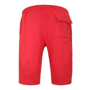 Pantalones Cortos de Hombre por Encima de la Rodilla de la Mejor Calidad, Cierre con Cordón, Color Rojo, Algodón Poliéster, Casual, Ecológico, Elástico - Product Image 2