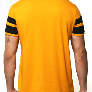 Design à la mode hommes 100% coton respirant séchage rapide T-Shirt à manches courtes haute qualité tenue décontracté cou plaine à vendre - Product Image 5