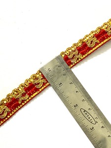 Commerce de gros de bordure en dentelle tressée métallique pour bricolage pour chaussures et sacs - Product Image 6