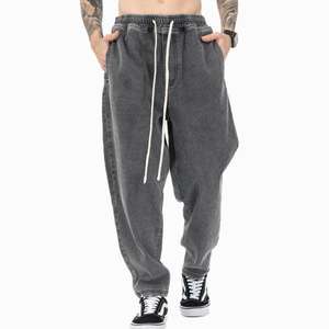 กางเกง300GSM ขายาวสำหรับผู้ชายกางเกงกีฬาขาตรงระบายอากาศได้ดีโลโก้ได้ตามต้องการ - Product Image 1