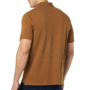 เสื้อโปโลผู้ชายแห้งเร็วเสื้อโปโลผู้ชายดีไซน์ใหม่ล่าสุดขายส่ง - Product Image 3