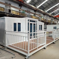 Maisons modulaires préfabriquées de haute qualité en acier pour les marchés mondiaux
