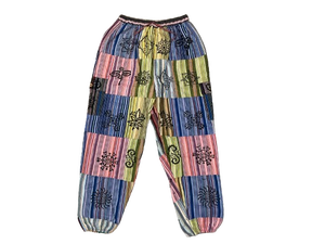 Pantalón DE TRABAJO unisex con parche tradicional indio - Product Image 4