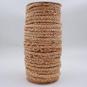 Cuerda de Jacinto de Agua Trenzada, Precio Más Bajo al por Mayor, Cuerdas Tejidas a Mano, Materiales Crudos para Artesanía - Product Image 1