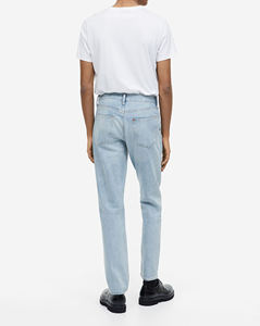 2025 nueva moda al por mayor pantalones vaqueros personalizados para hombre de talla grande pantalones vaqueros sueltos rectos de trabajo pantalones de mezclilla - Product Image 6