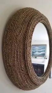 Hot DEAL en la decoración de pared de espejo de algas marinas de alta calidad al mejor precio hecho en Vietnam para la decoración del baño del hogar - Product Image 4