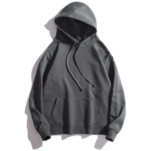 Vente en gros Hiver Taille USA Unisexe Streetwear Polaire Séchage rapide Logo personnalisé Luxe Vierge Sweat à capuche à épaules tombantes Homme Multiples - Product Image 3