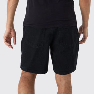 Pantalones cortos de mezclilla OEM personalizados para hombre estilo único con logotipo personalizado transpirable y lavado ligero todas las estaciones mejor precio liso en blanco - Product Image 2