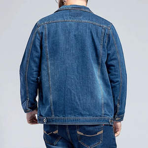 Veste en jean décontractée unisexe fabriquée au Pakistan 2025, logo personnalisé, veste en jean unie, OEM ODM, vêtements d'extérieur en jean les plus vendus - Product Image 3