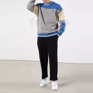 สเวตเชิ้ตสำหรับผู้ชายเสื้อสเวตเชิ้ตสำหรับผู้ชายพิมพ์ลายสกรีนและปักโลโก้ - Product Image 5