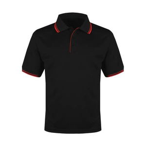 เสื้อโปโลออกแบบเองระเหิด100% โพลีเอสเตอร์ Spandex OEM กีฬาพลัสขนาดกอล์ฟผู้ชายโลโก้เสื้อโปโล - Product Image 5