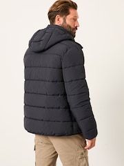 Veste d'hiver pour hommes, manteau chaud et épais en duvet, vêtements d'extérieur légers à fermeture éclair, veste coupe-vent isolée à la mode pour le froid - Product Image 6