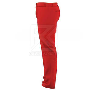 Pantalones de Béisbol al por Mayor para Hombre, Personalizados, 100% Poliéster, Ropa Deportiva Transpirable, Diseño Económico - Product Image 3