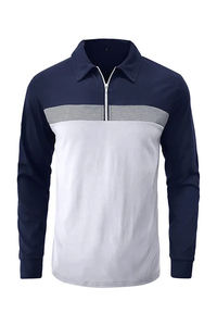 Polo de algodón 100% para hombre al por mayor longitud personalizada para golf estampado estilo rendimiento corto - Product Image 4