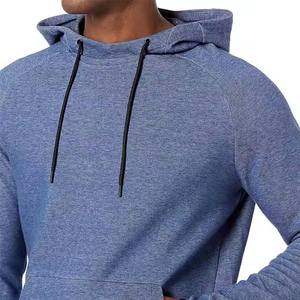 Color sólido Simple Plain Pullover personalizado hombres sudaderas con capucha/nueva llegada venta al por mayor invierno moda Slim Fit hombres sudaderas con capucha - Product Image 3