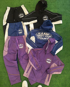 Conjuntos Deportivos Personalizados de Alta Calidad para Hombre, Chaqueta de Nailon con Cremallera y Pantalones Jogger, Conjuntos Deportivos Unisex con Logotipo Impreso - Product Image 5