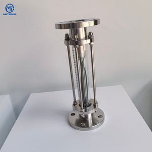 Rotámetro de Vidrio de Baja Presión para Unidades de Tratamiento de Aire, Producción de Cerveza y Vino, Diseño Sanitario, Sistemas de Agua RO - Product Image 1