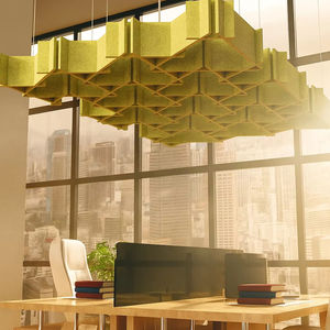 Reasonable Prices Eco <b>Acoustic</b> Baffles with Sustainable PET Ceiling Solutions for Noise Control By Exporters - Product Image 1