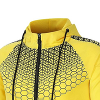 Chándal de lana transpirable de alta calidad unisex con logotipo personalizado de secado rápido ajustado para hombres y mujeres, ropa para correr de invierno de peso pesado