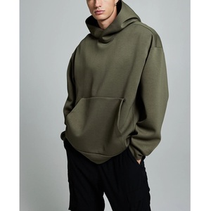 Customized Manufacturers Men's Winter Embroidered Heavyweight Oversized <b>Plus</b> <b>Size</b> Hoodies High Quality Polyester/Cotton BD - Product Image 5