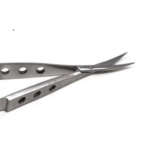 Professional <b>Curved</b> Blade Sharp Stainless Steel Lash Extension Spring <b>Scissors</b> for Cuticle Care - Product Image 5