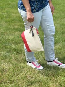 Bolsa de Viaje de Lona de Algodón Ecológica Resistente de Primera Calidad |   Kit organizador de artículos de aseo - Product Image 3
