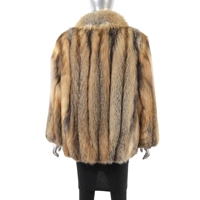 Manteau en fausse fourrure pour homme de marque privée de luxe 2026 Marquage personnalisé Manteau en fourrure de vison d'hiver Veste
