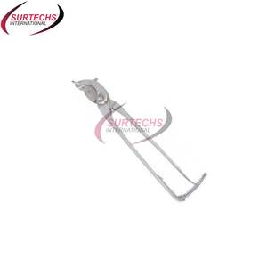 Nuevo emasculador SERRA MODIFIED, instrumento veterinario, herramienta de castración, pinza de trinquete de acero, clase I quirúrgica. - Product Image 4