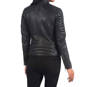 100% vraies femmes veste en cuir nouveau décontracté élégant en cuir véritable veste Premium 2025 vente en gros veste en cuir vêtements mode - Product Image 4