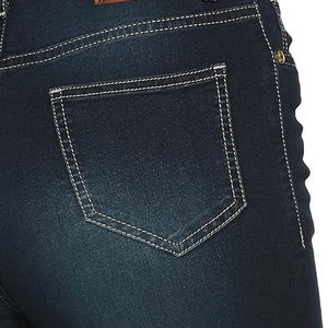 Pantalones vaqueros de mujer de secado rápido con logotipo personalizado 2024, ropa informal, pantalones vaqueros de mujer, pantalones vaqueros transpirables OEM de alta calidad para mujer - Product Image 6