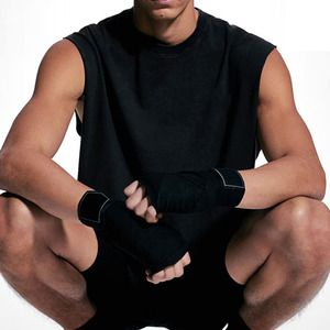 Débardeurs Slim Fit pour hommes Vêtements de sport personnalisés Stringers Training Fitness Bodybuilding Tapered Tops Offre Spéciale pour garçons Activewear - Product Image 4