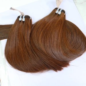 Vente en gros de haute qualité 100% vierge HD Remy cheveux os droite vietnamien cheveux bruts pour dentelle frontale faisceau - Product Image 3