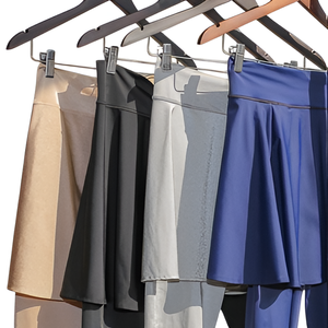 Shannaya Jupe legging en nylon spandex extensible dans les quatre sens pour femme avec logo Taille respirante Technologie de tissu tricoté confortable - Product Image 2