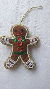 เครื่องประดับคริสต์มาสปักมือธีมเกล็ดหิมะสั่งทําพิเศษเหมาะสําหรับร้านค้าตกแต่งคริสต์มาส - Product Image 3