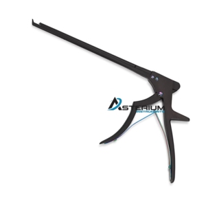 Asterium Neurosurgery Manual Ergonomic Kerrison Bone Rongeur Punch <b>Bite</b> Instrument 1mm-5mm Black Spine Orthopedic Stainless - Product Image 2
