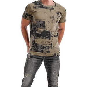 Wholesale Cheapest Plain <b>Tshirts</b> for Men Designer High Quality Personalized 200 Grams 100% Pure Cotton Men's by Dress Sports - Product Image 3