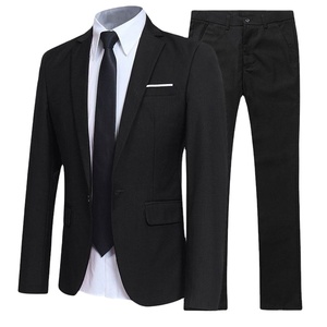 Traje de hombre, traje profesional de oficina de negocios, mejor hombre, banquete, novio de hombre delgado, traje oficial de boda para jóvenes 2026 - Product Image 2